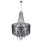 Cwi Lighting Amelia 6 Light Drum Shade Chandelier With Chrome Finish 5475P20C-6 Black - alternate 2